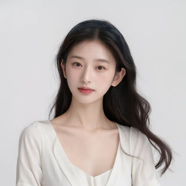 贯古今 新款高级感缎面压发高颅顶国风丝绒印花气质显脸小女发饰头箍 布艺 发箍 女款