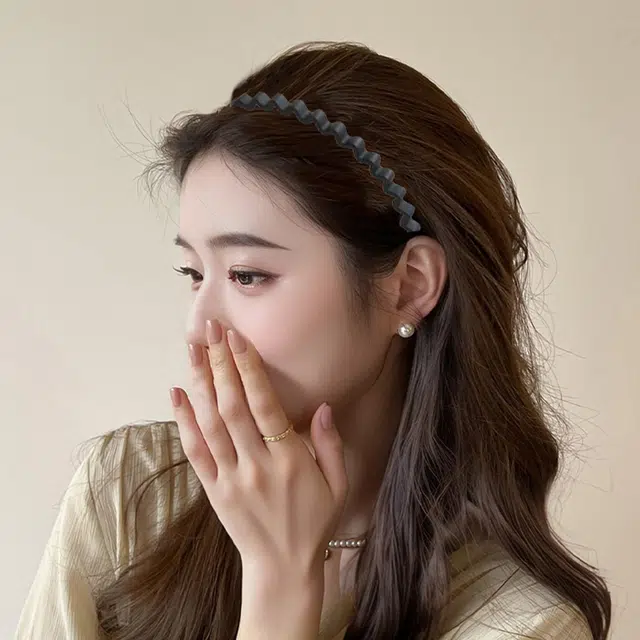 贯古今 高颅顶新款高级感洗脸洗漱复古法式新款 亚克力 发箍 女款 多色