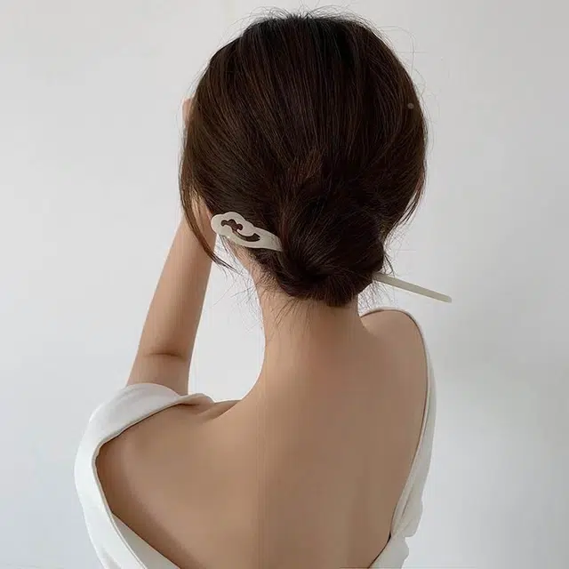 贯古今 新中式汉服后脑勺盘发现代高级感古风 发簪 女款