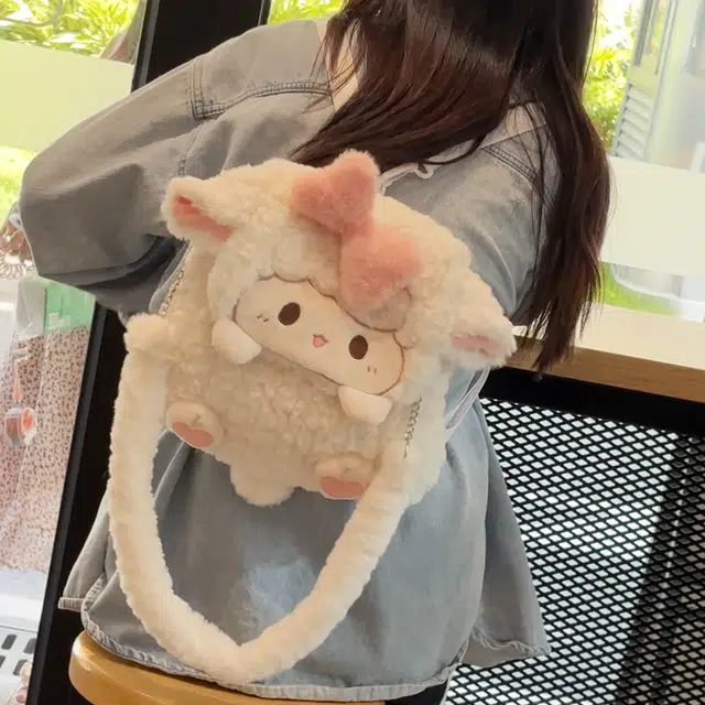 抱竹 古力古力 小熊猫玩偶翻盖系列 可爱卡通 聚酯纤维 双肩包 常规 男女同款情侣款 棕咖色
