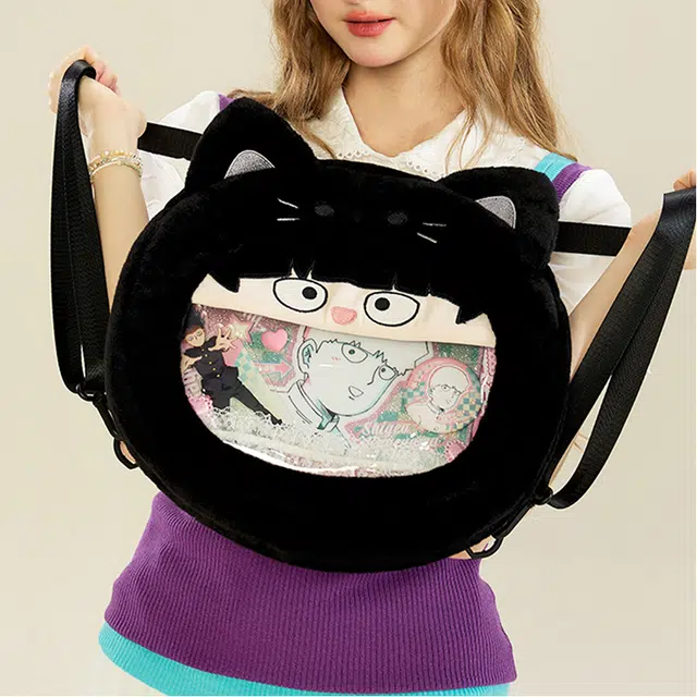 抱竹 卡通可爱 涤纶 痛包 常规 女款