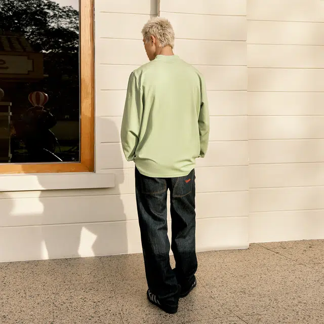 BEASTER Logo Knit Long Sleeve