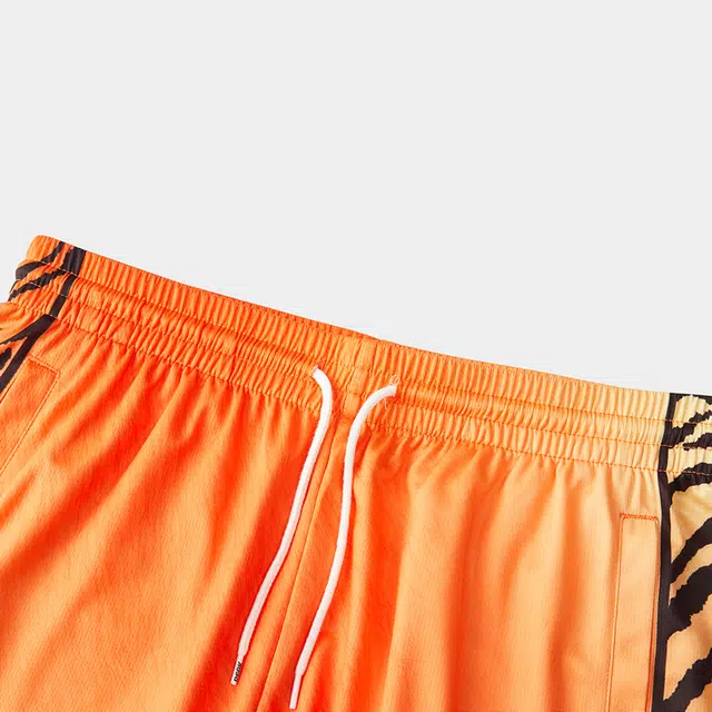 匹克 无双 速干裤透气美式健身训练运动跑步裤篮球短裤 男女同款 虎纹配色