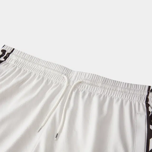 匹克 无双 速干裤透气美式健身训练运动跑步裤篮球短裤 男女同款 豹纹配色