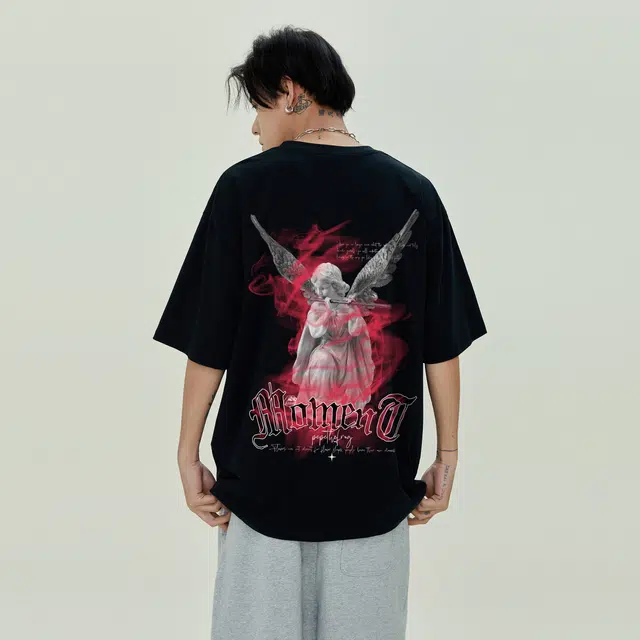 Pepe the Frog Angel Smoke Print T-Shirt