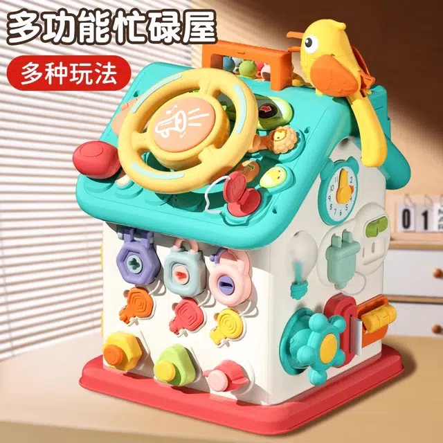 顽兔 忙碌屋 精细动作训练 早教益智玩具