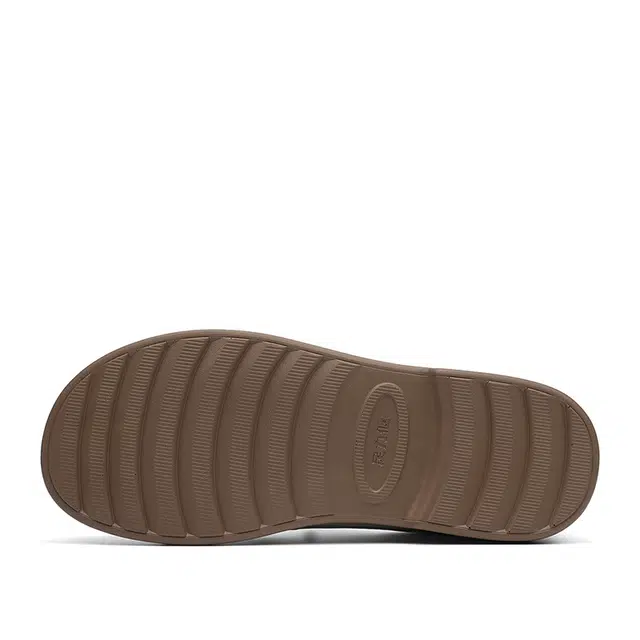 足力健 皮鞋 合成革牛剖层革 舒适 时尚 轻便 百搭 软底 防滑 耐磨 简约 女士休闲单鞋 女