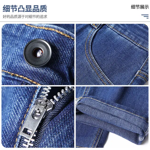老爷车 复古水洗做旧美式夏季高街简约百搭基础款潮流宽松显瘦休闲垂感直筒牛仔裤 男款