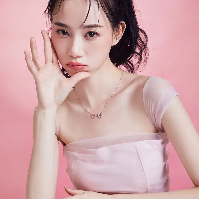 Disney Mickey Minnie Classic CP Necklace S925 Silver