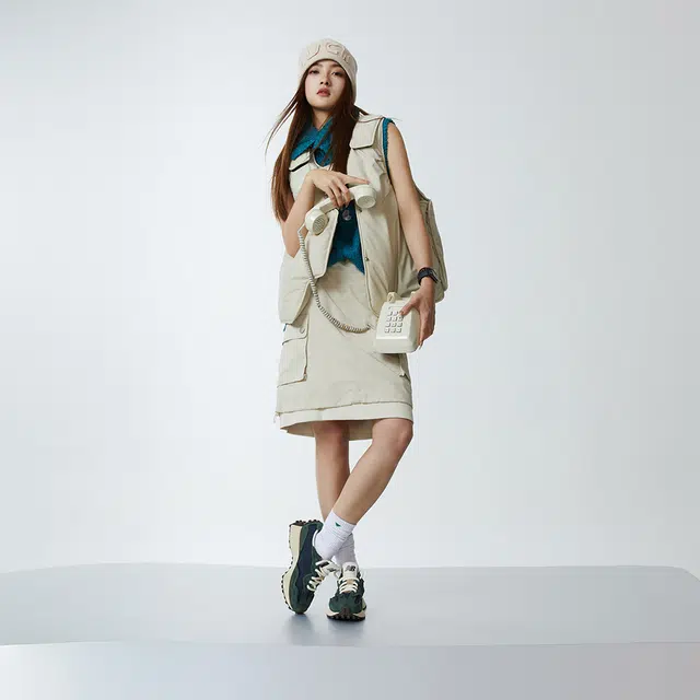 New Balance 327 Blue Green