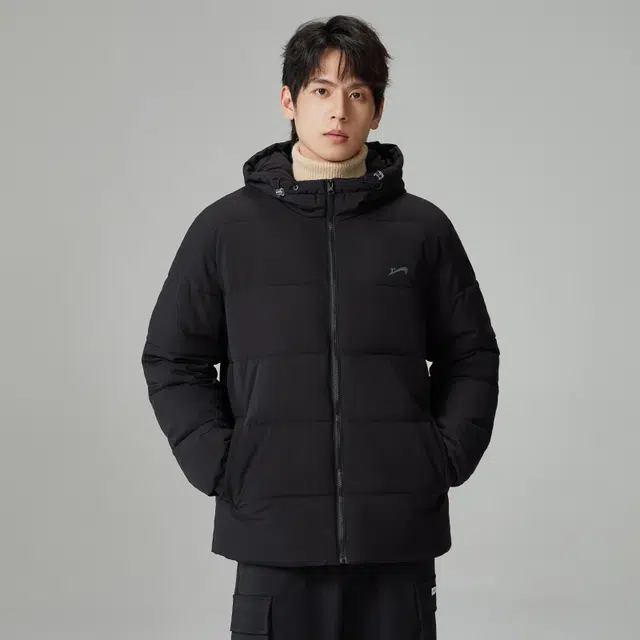 贵人鸟 保暖加厚连帽防风棉服 男女同款
