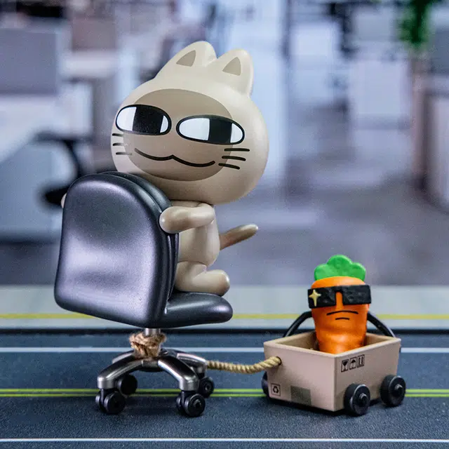 九木杂物社 暹罗厘普 美好生活系列 桌面摆件公仔手办 盲盒类 单个盲盒