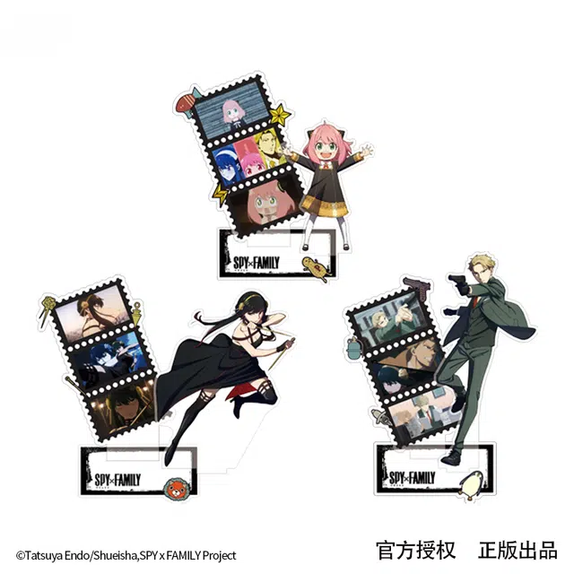 九木杂物社 间谍过家家 谷娘花间礼服系列 周边摆件 亚克力立牌
