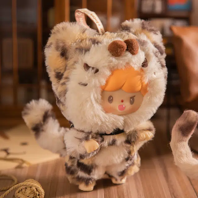 九木杂物社 寻找独角兽 卓大王我的小猫系列 搪胶毛绒手办公仔 盲盒类 单个盲盒