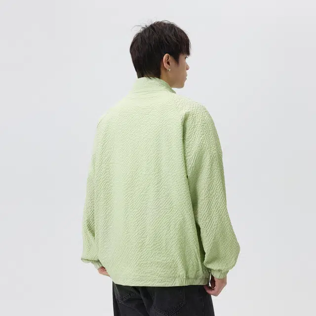 稻草人 美式复古高街舒适时尚简约纯色宽松休闲百搭轻薄长袖 防紫外线速干透气凉感防晒服 男女同款