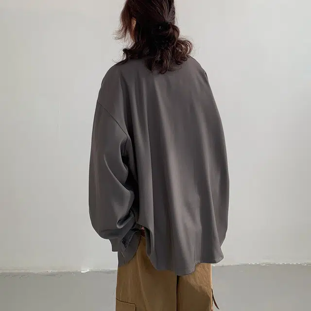 功夫熊猫 美式复古嘻哈街头手绘字母印花简约基础款纯色衬衣时尚潮流百搭翻领单排扣设计轻薄透气痞帅学院风休闲长袖衬衫 男女同款