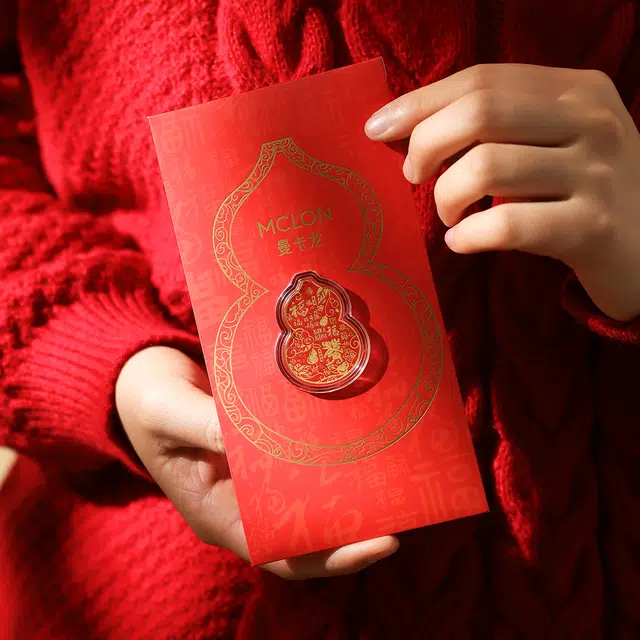 曼卡龙 享葫享财#好运 金 挂件 男女同款情侣款