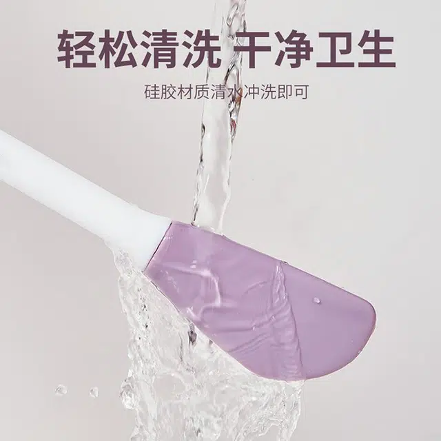 悦语 硅胶挖勺刮刀二合一双头不吃膜脸部按摩面膜刷
