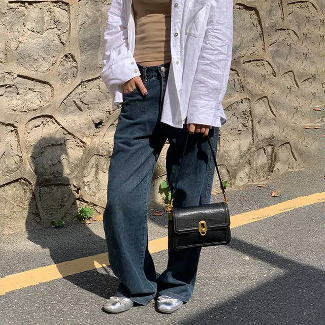 西木汀 麦语 小众设计高级感森系小方包百搭通勤 牛皮 单肩包 小号 女款 多色