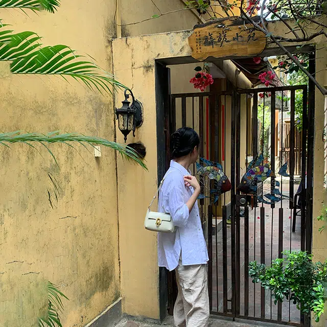 西木汀 落日 高级感设计百搭通勤 牛皮 单肩包 小号 女款 多色