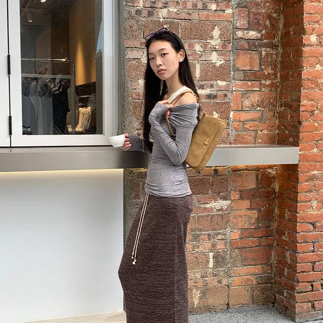 西木汀 匆匆那年 小众设计高级感通勤百搭时尚法棍包 牛皮 单肩包 常规 女款 暖驼棕