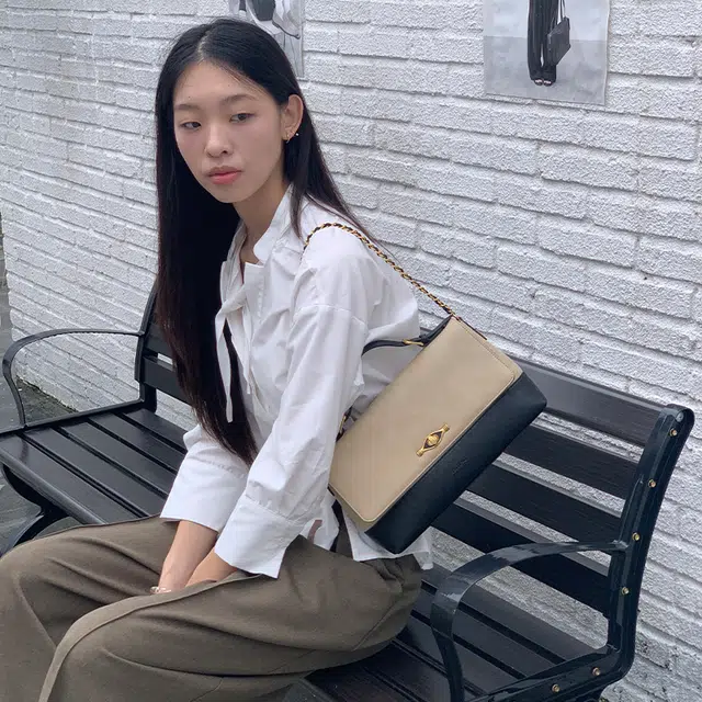 西木汀 踏风 小众设计高级感简约通勤百搭 牛皮 手提包 常规 女款 多色