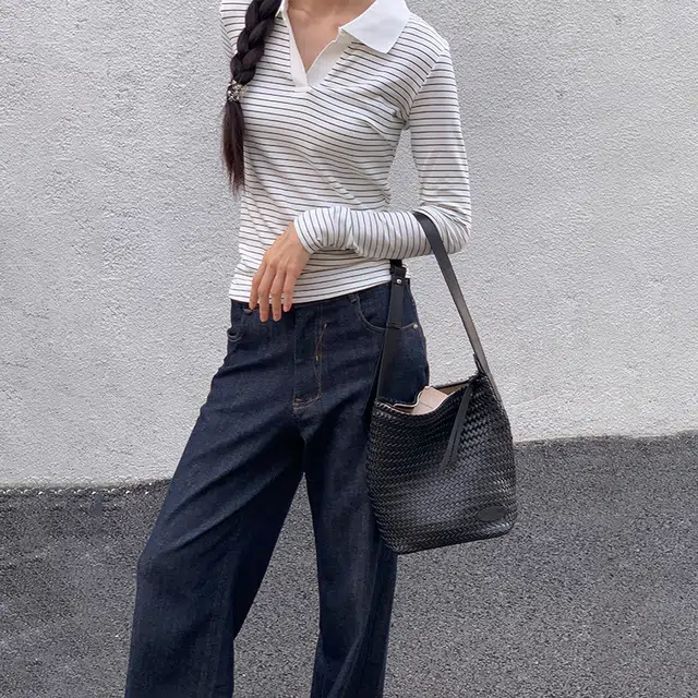 西木汀 小众设计高级感简约百搭通勤水桶包 牛皮 单肩包 常规 女款 深邃黑/醇酒红