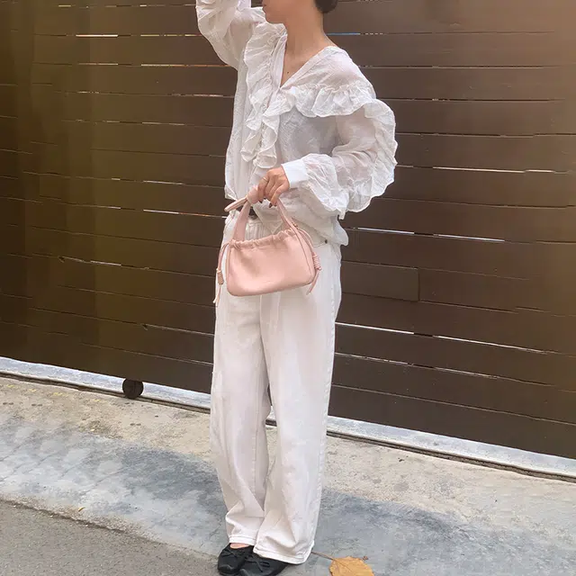 西木汀 在逃小兔 高级感云朵包小众设计小拎包休闲百搭斜挎包 牛皮 手提包 小号 女款 多色