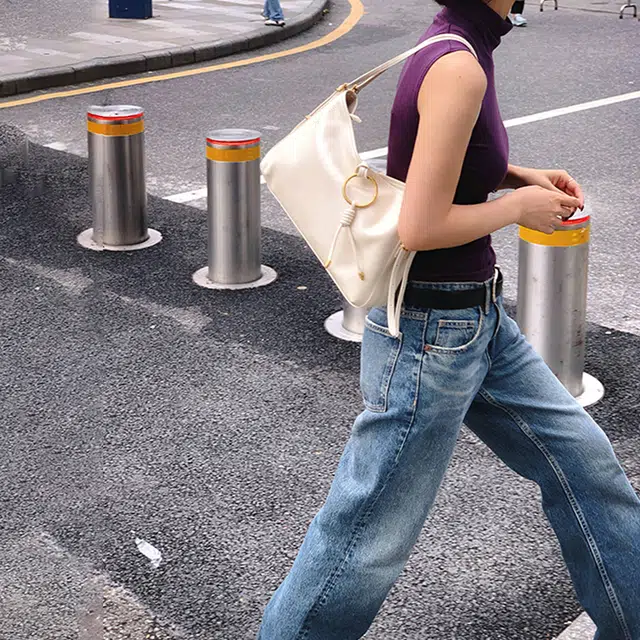 西木汀 旧梦 高级感小众设计托特包百搭通勤 牛皮 单肩包 大号 女款 米白色/深邃黑