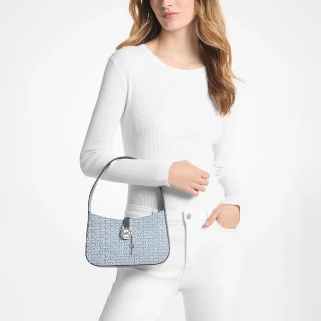 Michael Kors Small Denim Shoulder Bag