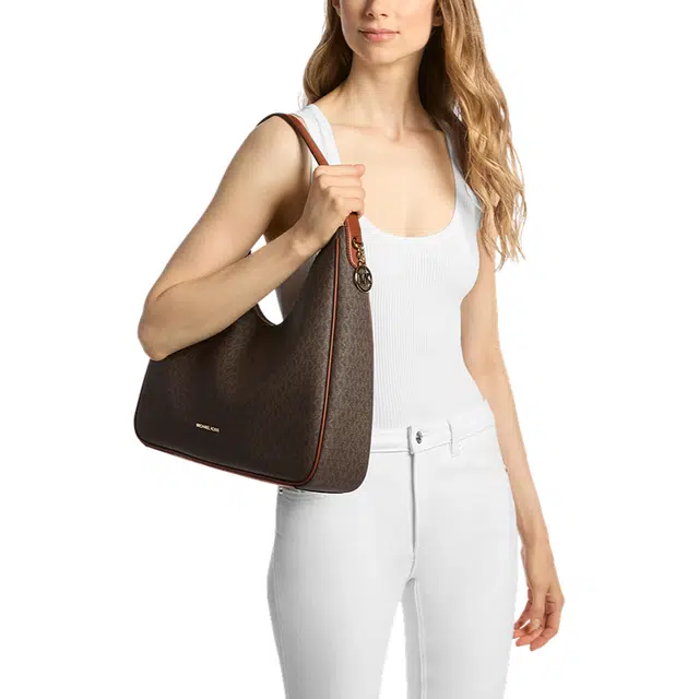 MICHAEL KORS MK Nayla Logo Hobo