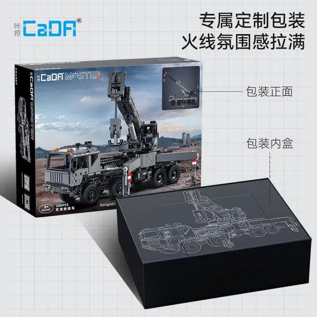 x CADA master 2686pcs C61507-SY