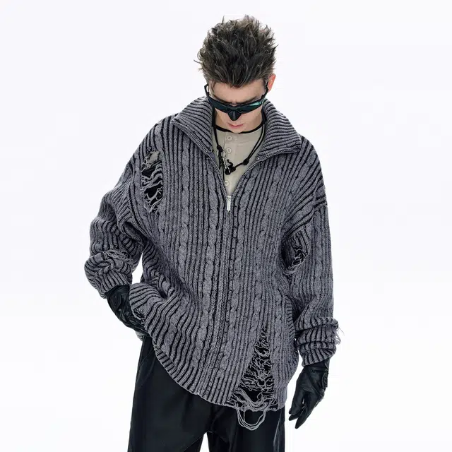 BJHG Reckless Vintage Knit Cardigan