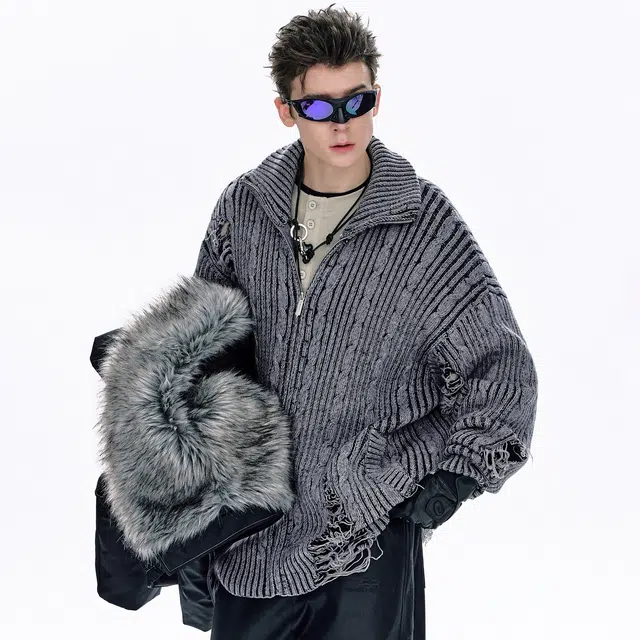 BJHG Reckless Vintage Knit Cardigan