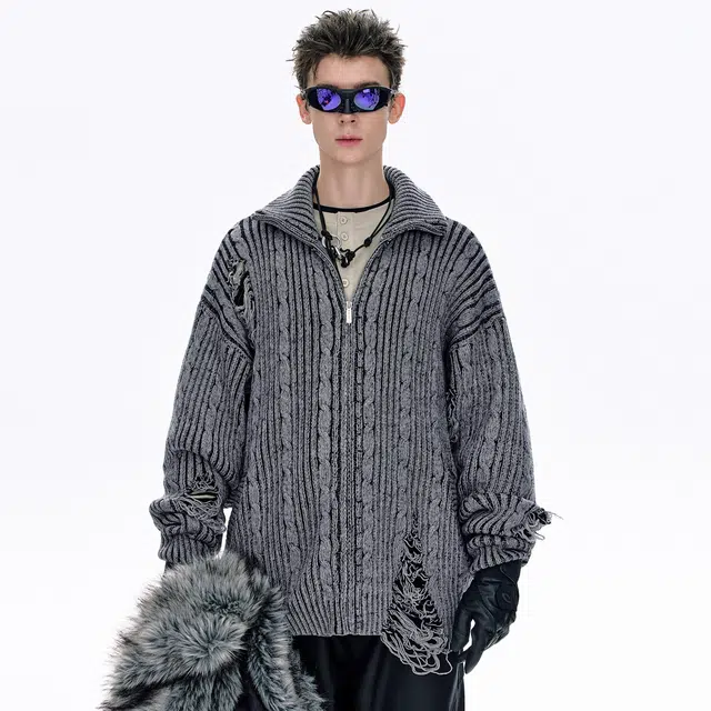 BJHG Reckless Vintage Knit Cardigan