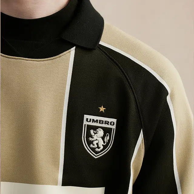 Umbro Retro Striped Pullover
