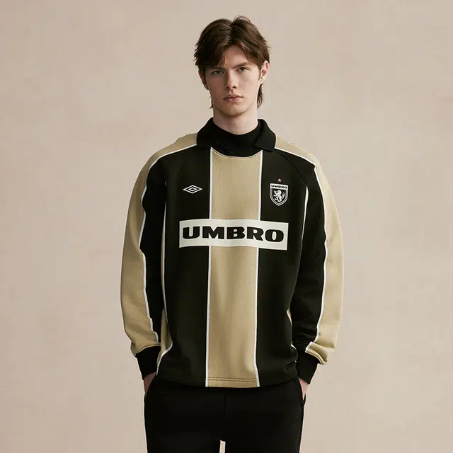 Umbro Retro Striped Pullover