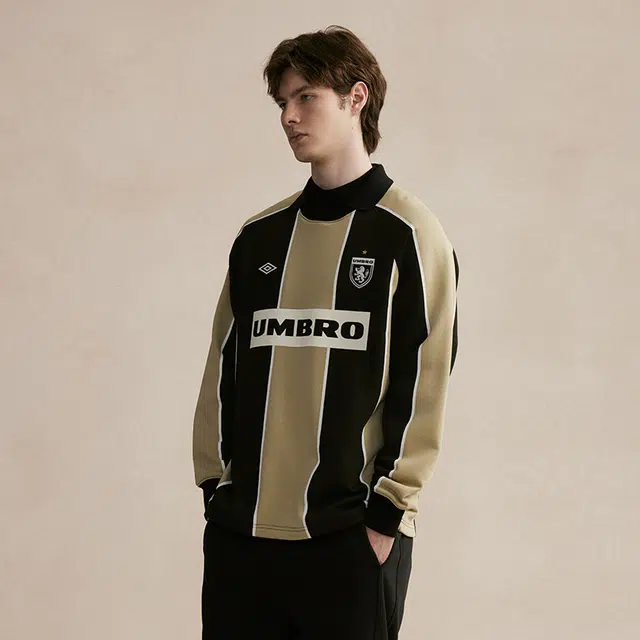 Umbro Retro Striped Pullover
