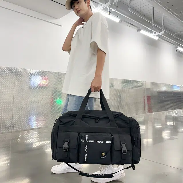 醇龙双肩背包女旅行包男女手提行李轻便牛津布大容量收纳袋待产篮球运动健身包旅行包 男女同款情侣款 多色