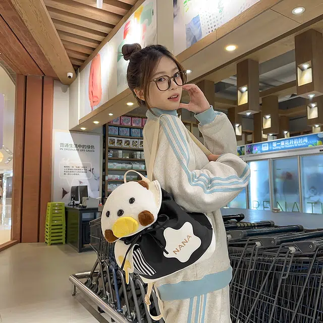 醇龙 可爱造型小众设计个性 尼龙 背包双肩包 女款 多色