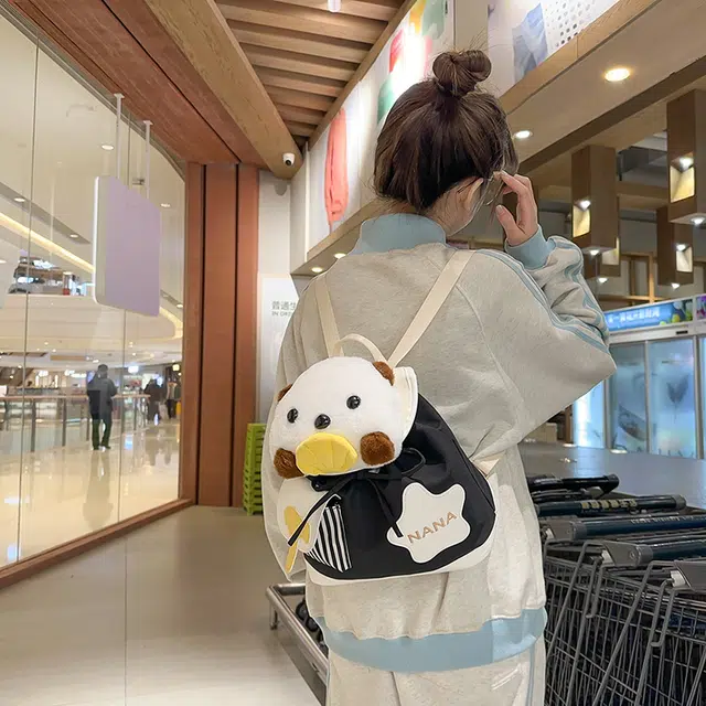 醇龙 可爱造型小众设计个性 尼龙 背包双肩包 女款 多色