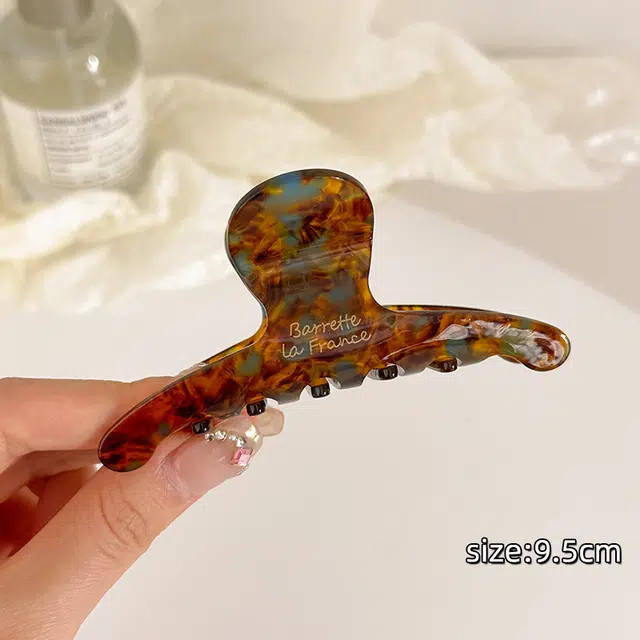 如花梦 优雅气质高级感后脑勺盘发 亚克力 发夹 女款