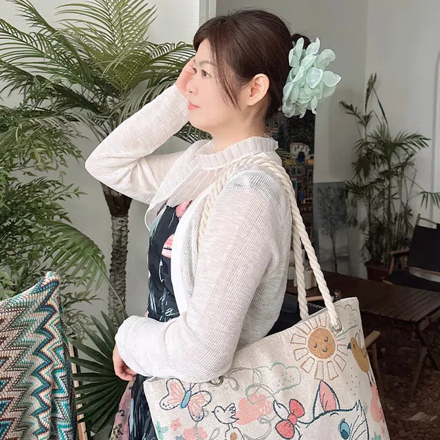 如花梦 超仙花朵 网纱 发夹 女款