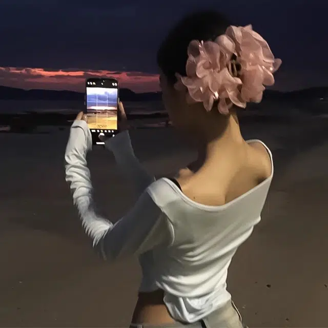 如花梦 超仙花朵 网纱 发夹 女款