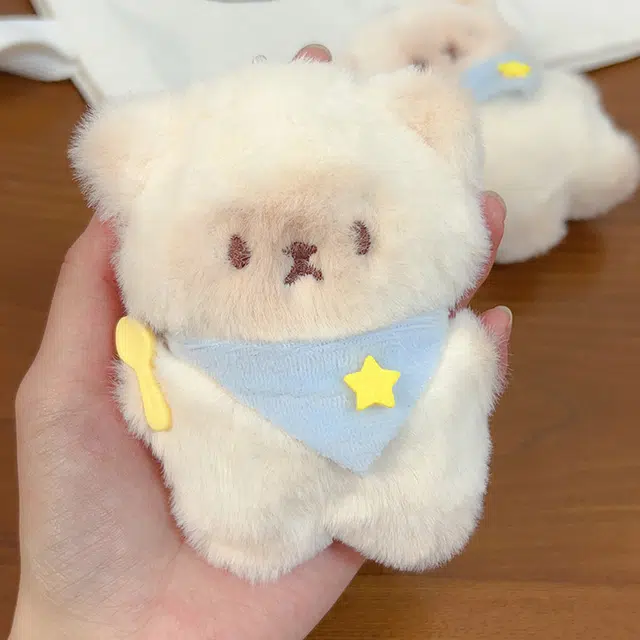 如花梦 创意手作小猫可爱玩偶 布艺 钥匙扣 男女同款情侣款