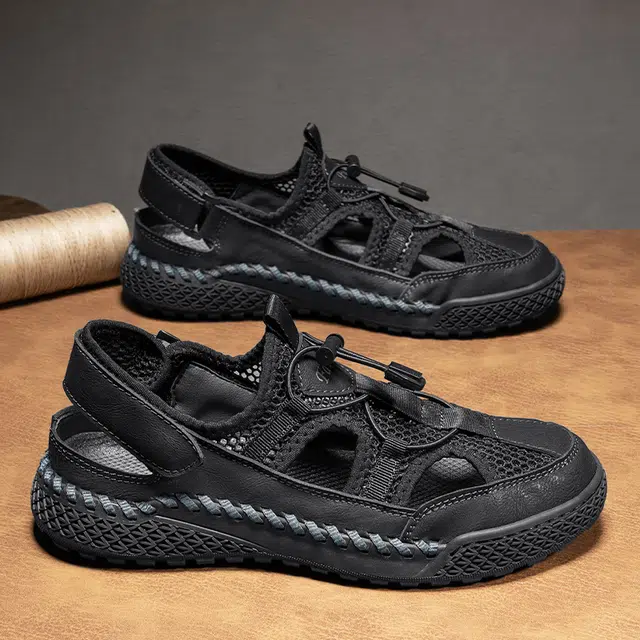 舒适软底复古百搭户外潮流 防滑透气速干耐磨减震 溯溪鞋 男款