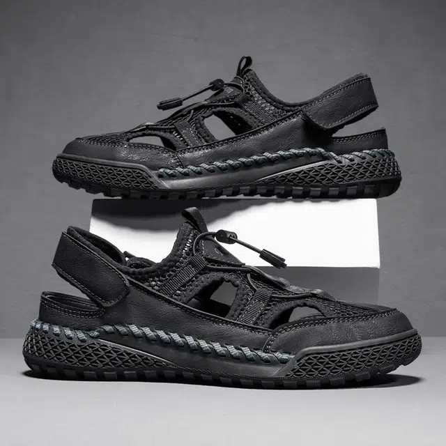 舒适软底复古百搭户外潮流 防滑透气速干耐磨减震 溯溪鞋 男款