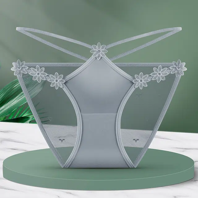 俞兆林 缕空蕾丝透明低腰纯欲无痕内裤 女款 组合装