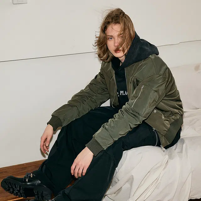 KREATE MA1 Bomber Jacket Black