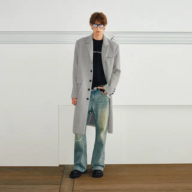 KREATE Wool Long Coat